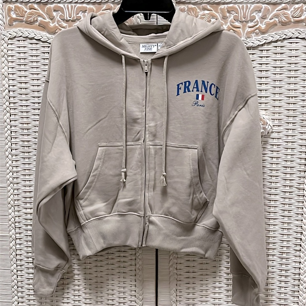 Paris themed hoodie